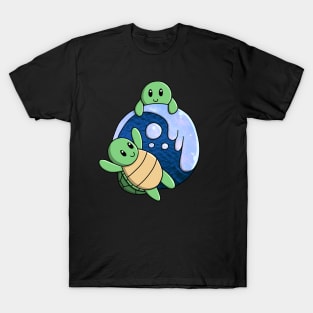 Sea Turtle Waves T-Shirt